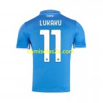 Camisolas de futebol Napoli Lukaku 11 Equipamento Principal 2024/25 Manga Curta